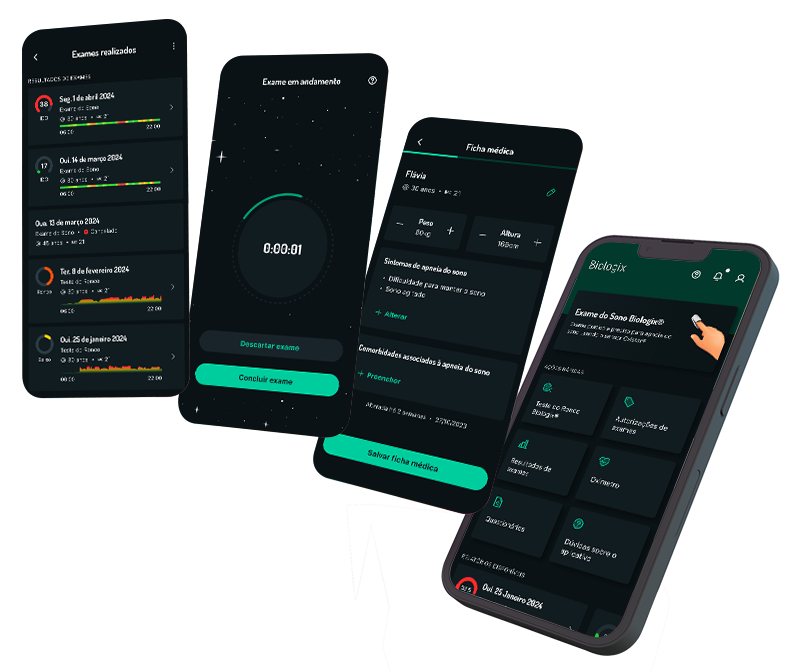 O aplicativo do paciente